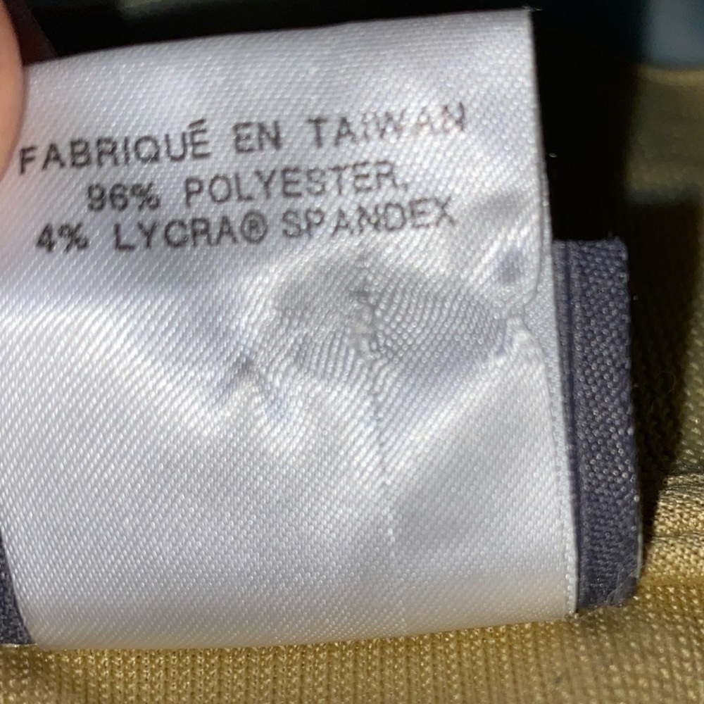 🚹XL New Balance Collared Track Jacket, Gold,RARE! - Picture 8 of 9